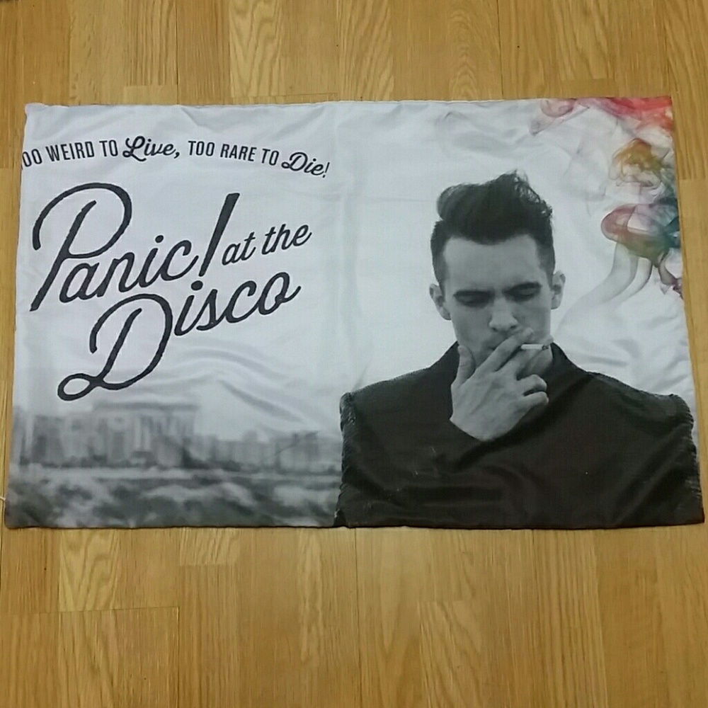 Panic! at the Disco Too Weird to Live Pillowcase
